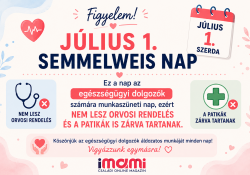 Július 1.- Semmelweis-nap