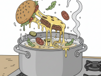 Sajtburger leves - A folyékony buresz, amiben a gyerek észre sem veszi a zöldséget!