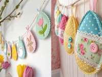 Húsvéti dekorációk otthonra – varrd meg maradék anyagokból!
