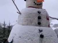 Rekordok hóból avagy a világ legnagyobb hóemberei