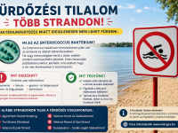 Fürdőzési tilalom több strandon – Mit jelent az Enterococcus baktérium, és miért kell komolyan venni?