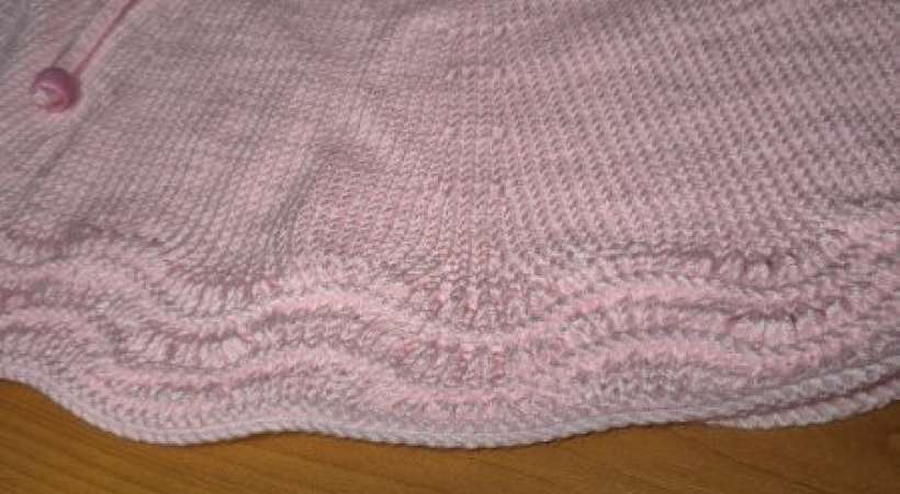 Kötött gyermek szoknya