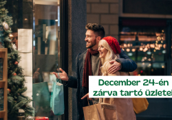 Boltok, amik december 24-én zárva tartanak Boltok, amik december 24-én zárva tartanak