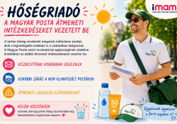 Hőségriadó: a Magyar Posta átmeneti intézkedéseket vezetett be Hőségriadó: a Magyar Posta átmeneti intézkedéseket vezetett be