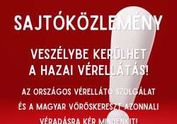 Most minden véradás számít – a nyári szabadságok miatt veszélybe kerülhet a biztonságos vérellátás Most minden véradás számít – a nyári szabadságok miatt veszélybe kerülhet a biztonságos vérellátás